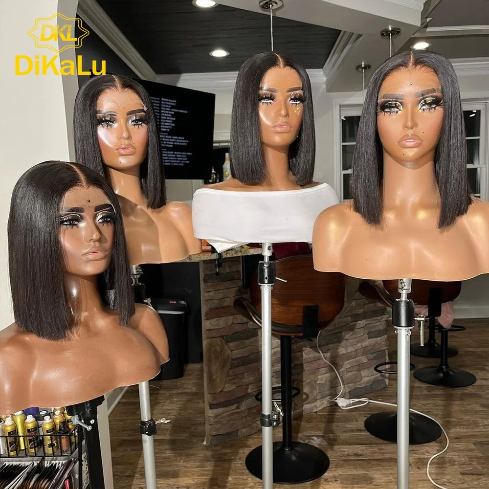 Double Drawn Hd Lace Frontal Short Wig,Cheap Wholesale Custom Peruvian Bob Wigs Lace Front,Virgin Remy Front Lace Wig Human Hair