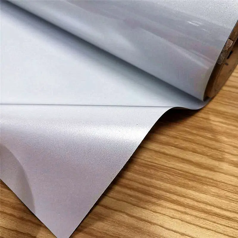 Silk screen printing reflective film with ink heat transfer vinyl