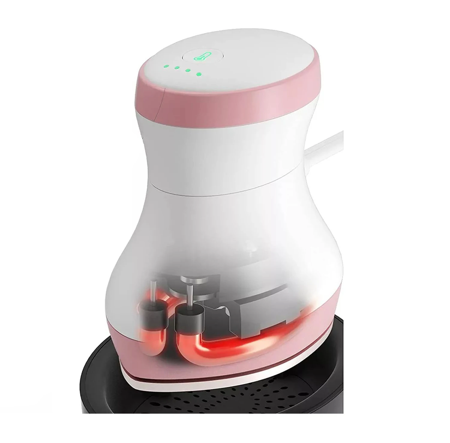 Pink Mini Portable Htv  Heat Transfer Sublimation Logo Sticker Printing Press Machine For Cricut Vinyl Crafts Clothes T-Shirts