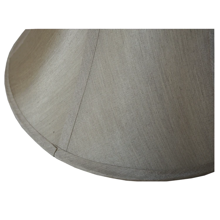 Trumpet Selling Large Indoor Round Wholesale Handmade Fabric Table Lamp Shade