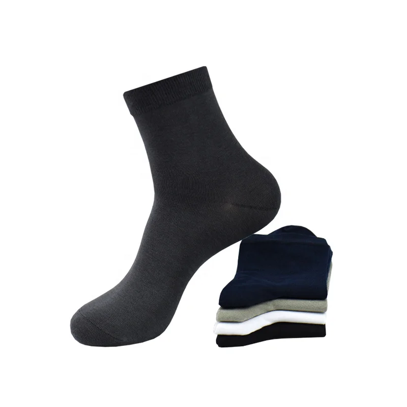 Wholesale hot sale Antibacterial nano silver ion deodorant socks men