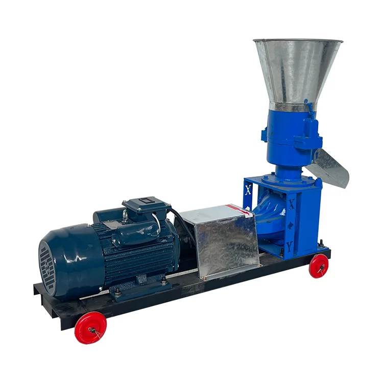 Mill Floating Fish Chicken Pig Poultry Cattle Catfish Livestock Household Pelletizer Line Goat Farms--use Cow 100kg Per Hour