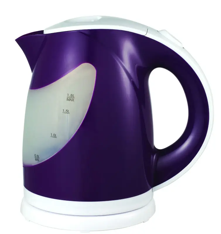 1.8L 2200W fast boiling cordless Cheap Plastic Electric Water Kettle