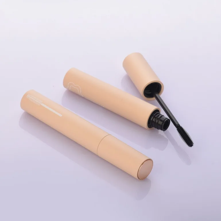 New Product Custom Logo Container Matte 10ml Round Mascara, 3d Fiber