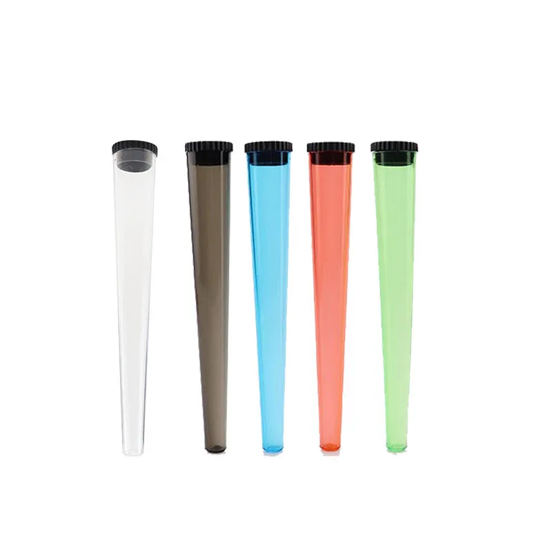 Wholesale 98mm 110mm Conical Tubes Child Resistant Cones Waterproof Plastic Cone Tube