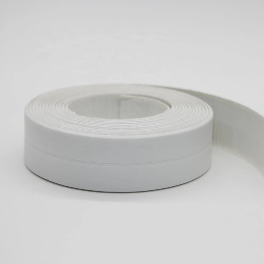 Caulking Strip -an ideal substitute for traditional caulking sanitary strip 22mmx3.35m seals tape peel and stick caulk