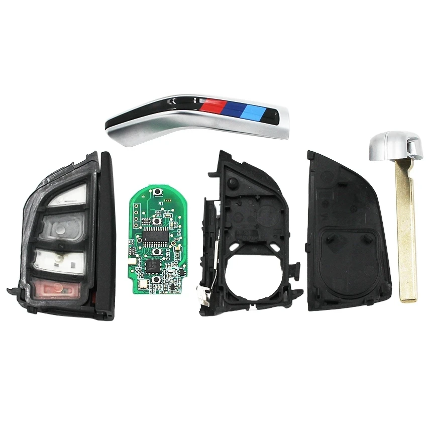 10X A2 3+1 Button CAS4 Knife Type Car Auto Remote Smart Control Key FSK 868 433 315MHz 7953P Chip For BMW