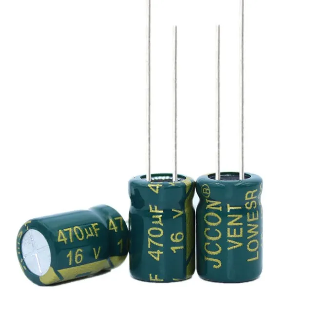 High voltage variable 16v 470uf  super capacitors 6x12 8x12