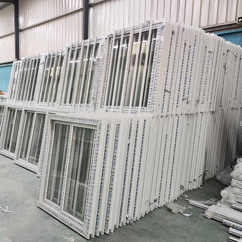 China Big Factory Good Price thermal break aluminum windows tilt and turn aluminum wood casement window manufacturer