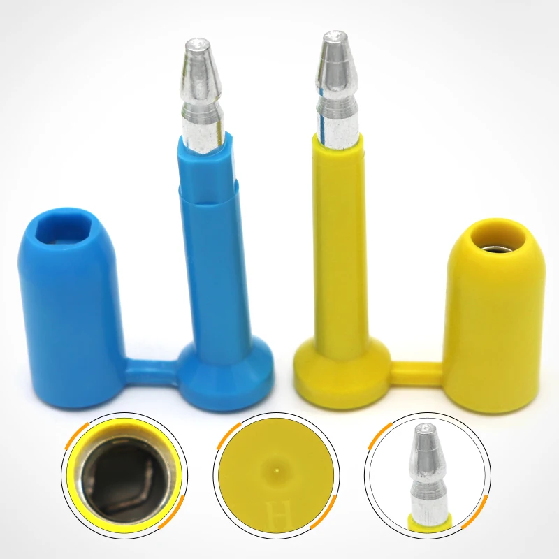 Heavy Duty Steel Security Bolt Seal ISO Certified Anti-Tamper Proof Container Seal for Bottle and Container Packing