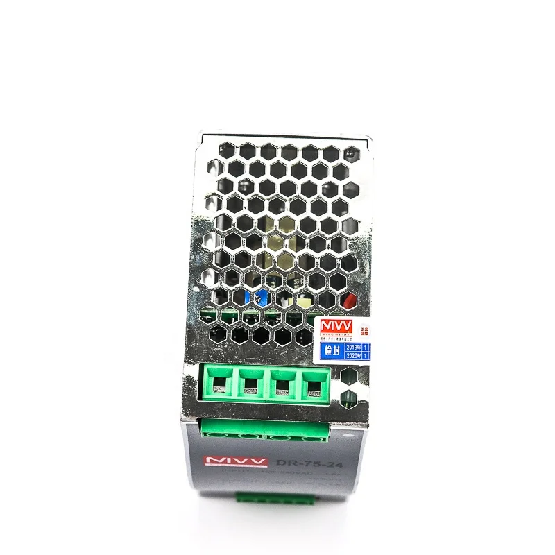 To 24v Switch Power Supply Din Rail DR-75 Industrial Control 3.2A 220VAC 51 - 100W Single