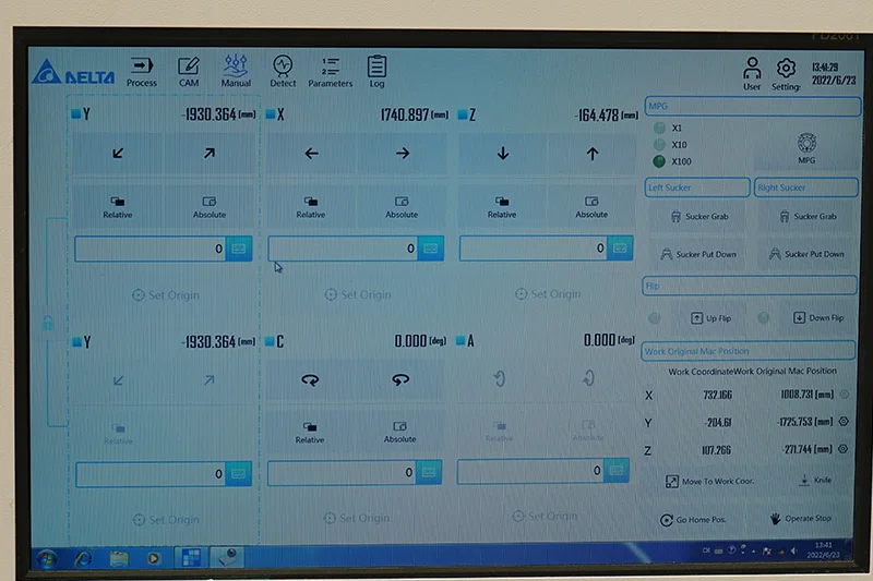China Stone Router CNC 4 Axis 5 Axis CNC Bridge Saw Granite Saw Cutting Machine Marble Ceramic Tile Tombstone Cutting Machine