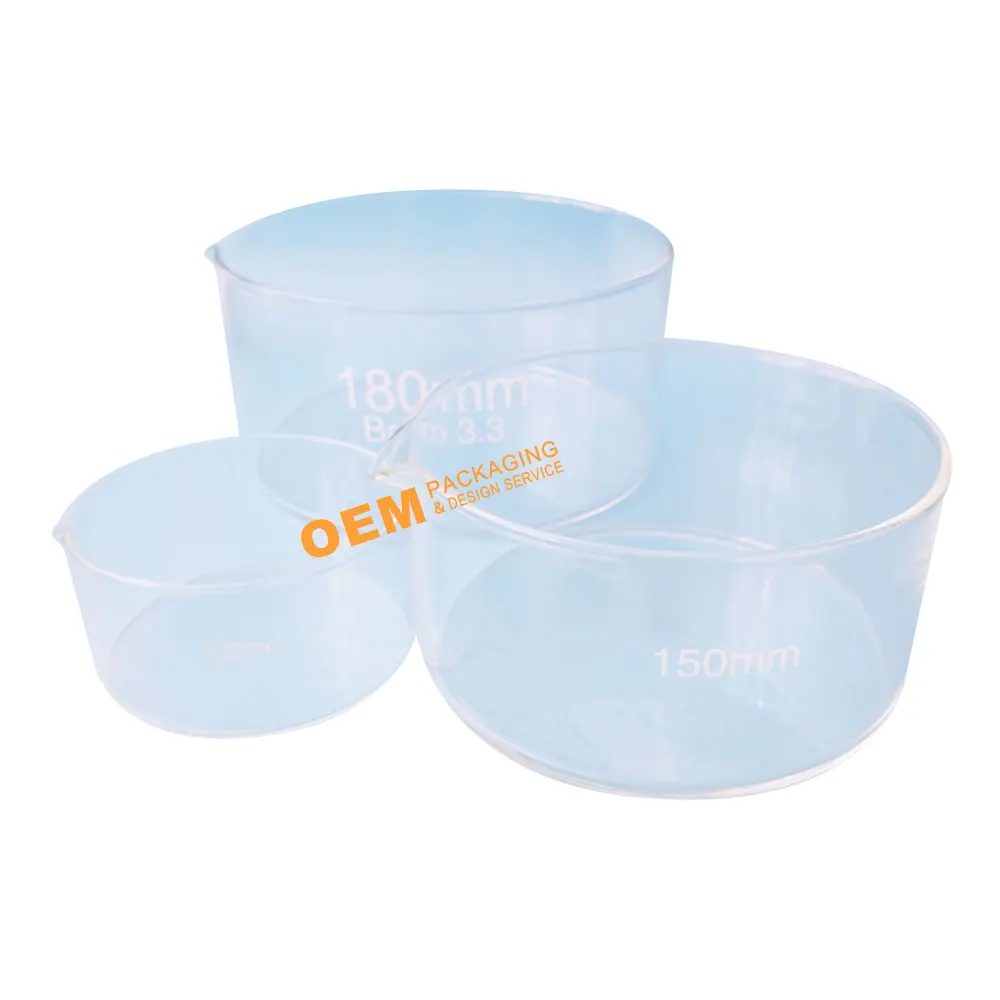 SN1173 Laboratory Equipment Petri Dishes Sterile Glass Petri Dish