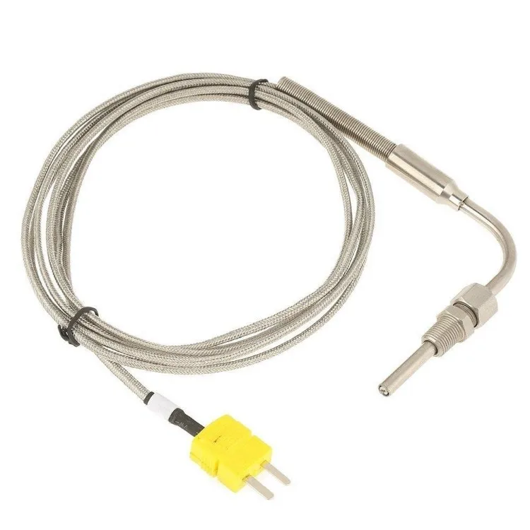 1300C EGT K Type Thermocouple Temperature Probe PT100 RTD Temperature Sensor For Engine Exhaust Gas Systems