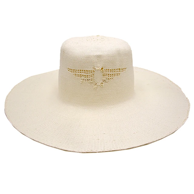 5BU Chinese paper twister bangora straw cowboy hat