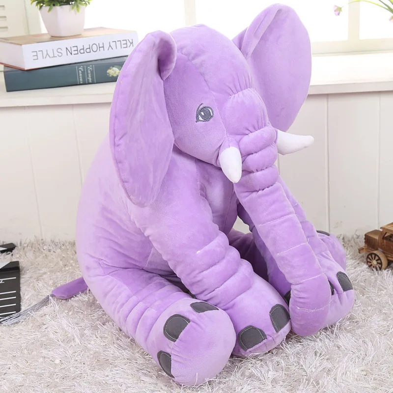 Hot Selling Wholesale Cute Elephant Stuffed Animal Plush Toys for Children Sleeping Best Gifts