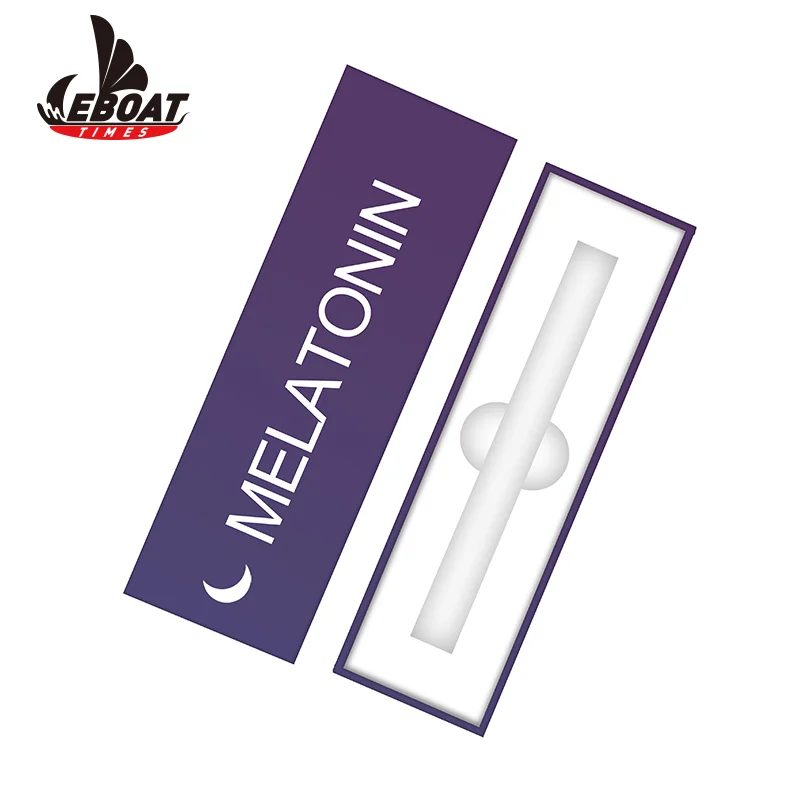 2021 melatonin vape custom vaporizer pen packaging Eboattimes vitamin vape