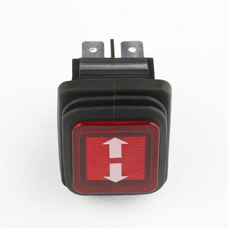 KCD2 Series Electronic  Rocker Switch Led Light Illuminated for home appliance direct supplying 2023