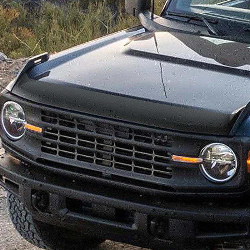 Car Accessories Premium Hood Protector Flag Bug Shield For Ford Bronco 2021