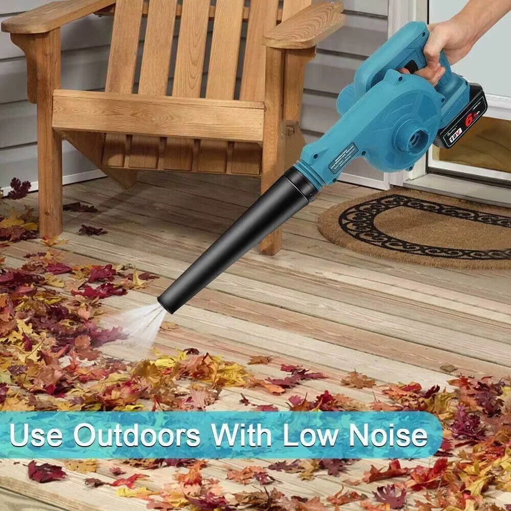 Cordless High-Pressure Electric Leaf Blower Industrial Handheld Machine for Leaf Blowing with Battery Included