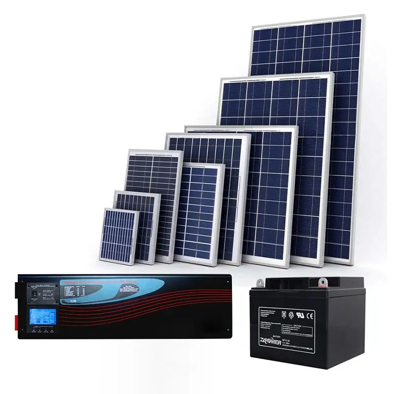 Single solar panel 250w 350w 24v 48v monocrystalline solar panel price