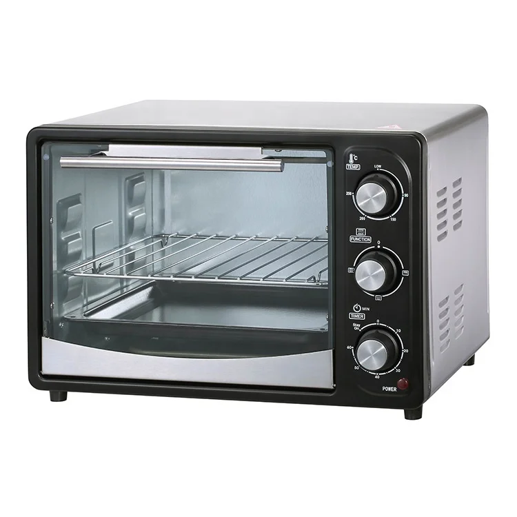 18L Small Oven Kitchen Appliances Mini Oven Oil Free Convection Electric Oven for Baking