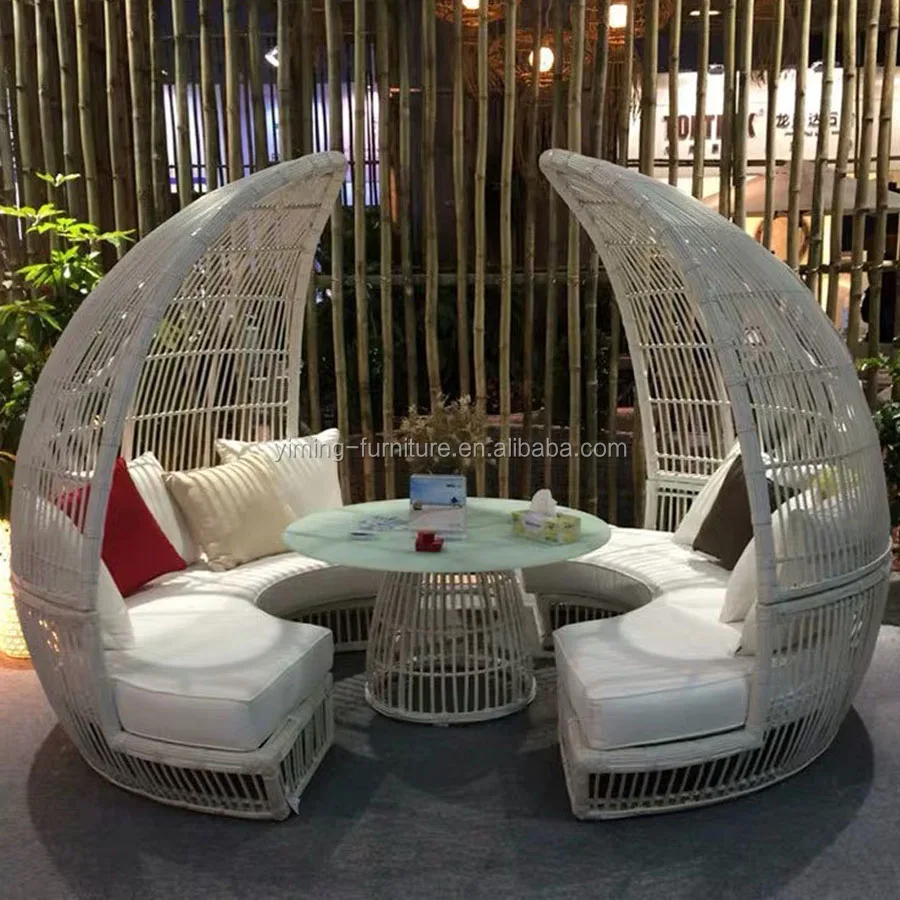 4 шт., набор алюминиевых модульных диванов для сада