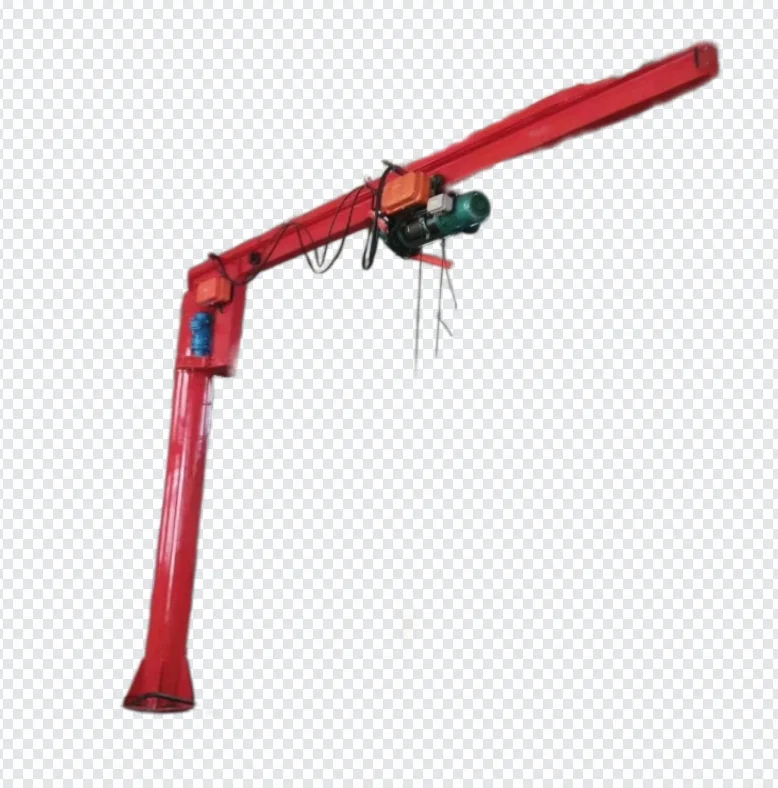 China Factory 3T 5T 10T Electric Floor Mounted jib pillar Small lifting crane