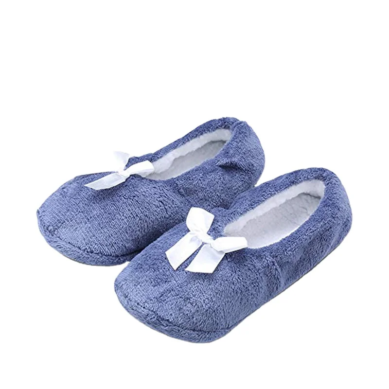Дешевые изготовленные на заказ из высококачественной мягкой Женские противоскользящие домашние женские шлепанцы для дома на плюше