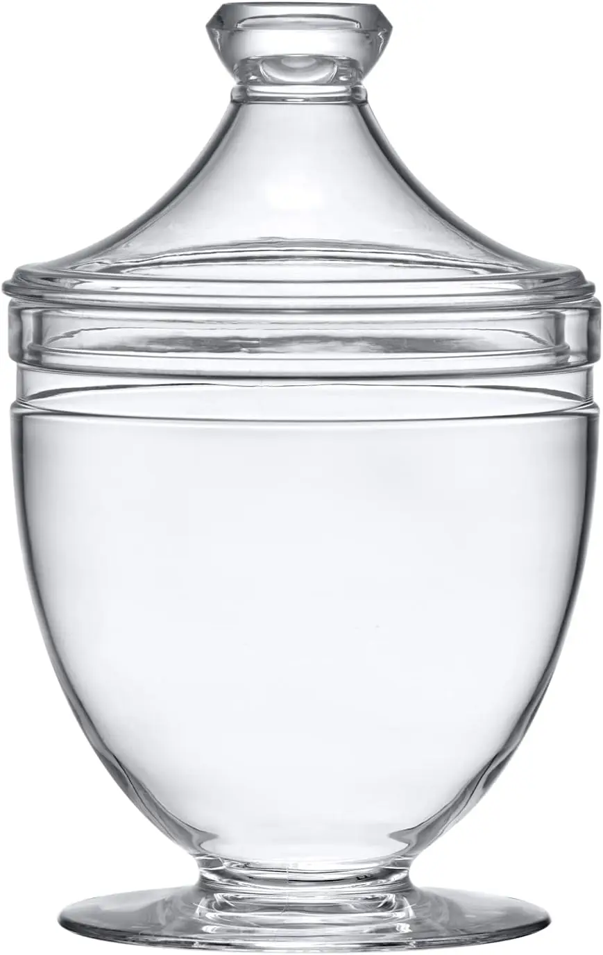 Acrylic Apothecary Jars with Airtight Lid Candy Jars for Candy Buffet Decorative Bathroom Canisters