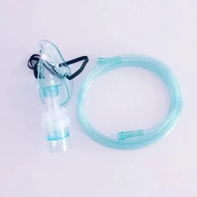 Hot Runner Nebulizer PVC Face Oxygen Mask Medical Device Mould Tooling Injection Molds With 7 Foot Tubing Aerosol Jar