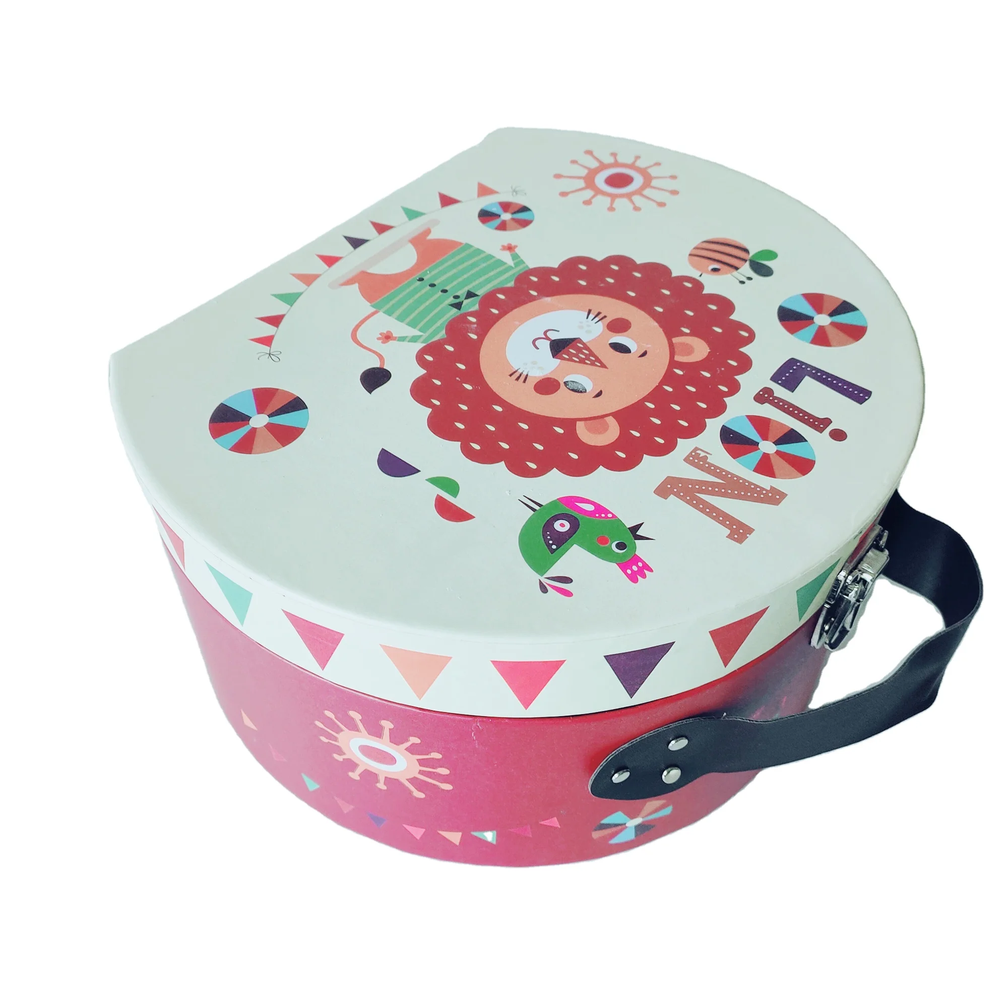 mini cardboard suitcase box for kids