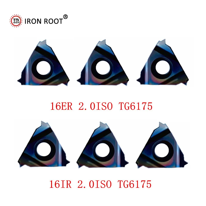16ER 1.0ISO-16ER 3.0ISO 16IR 1.0ISO-16IR 3.0IRO Tungsten Carbide Threading Insert CNC Lathe Cutting Turning Tool TG1225