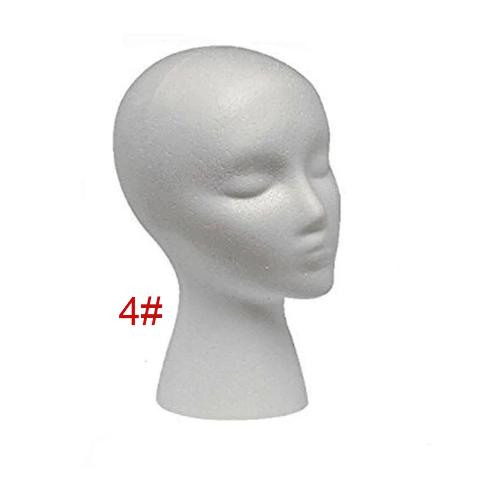 Man Foam Head Model Men Mannequin Head Male Styrofoam Head With Stand For Wig  Hat Display