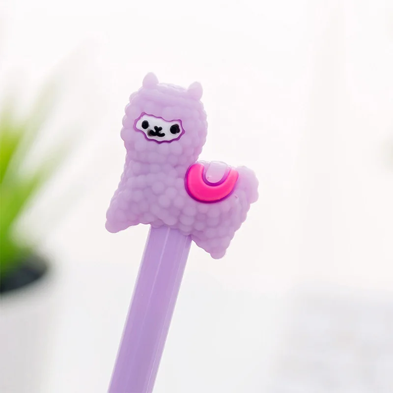 
2020 multi alpaca gel pen cute pen for kids 