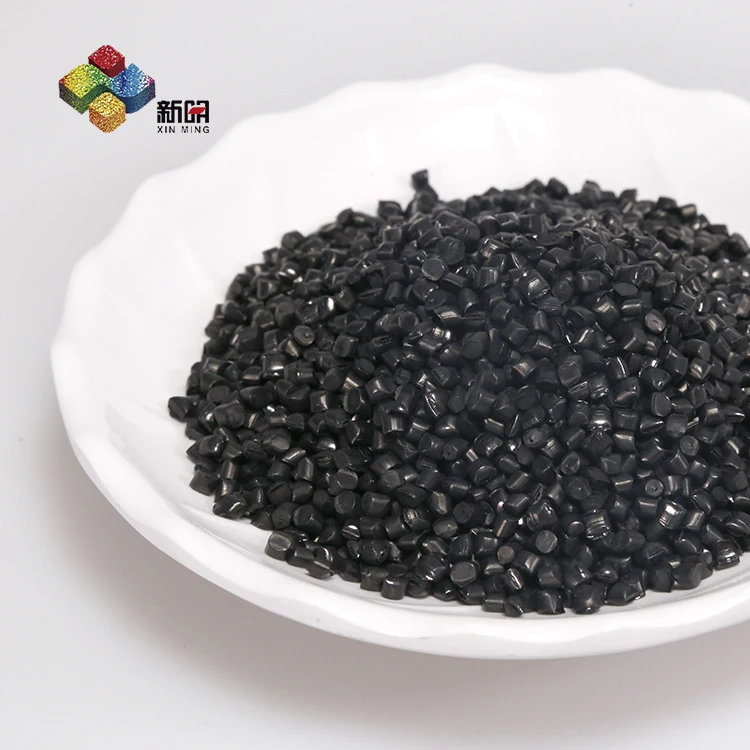 Food grade black masterbatch 45% carbon black with no additives/high purity for mulch film/food container