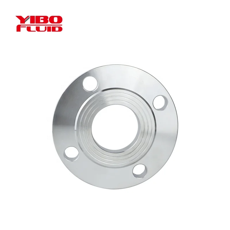 sanitary  stainless Steel 304/316L Forged pipe fitting  Plate flange Metric Industrial Pipe Adapter Collar  6 Hole Din Flange