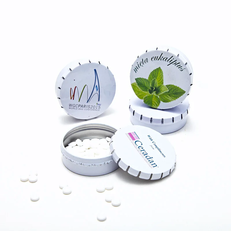 Click Clack Metal Box Mint Tin Gift Box Candy Sweet Tinplate Box