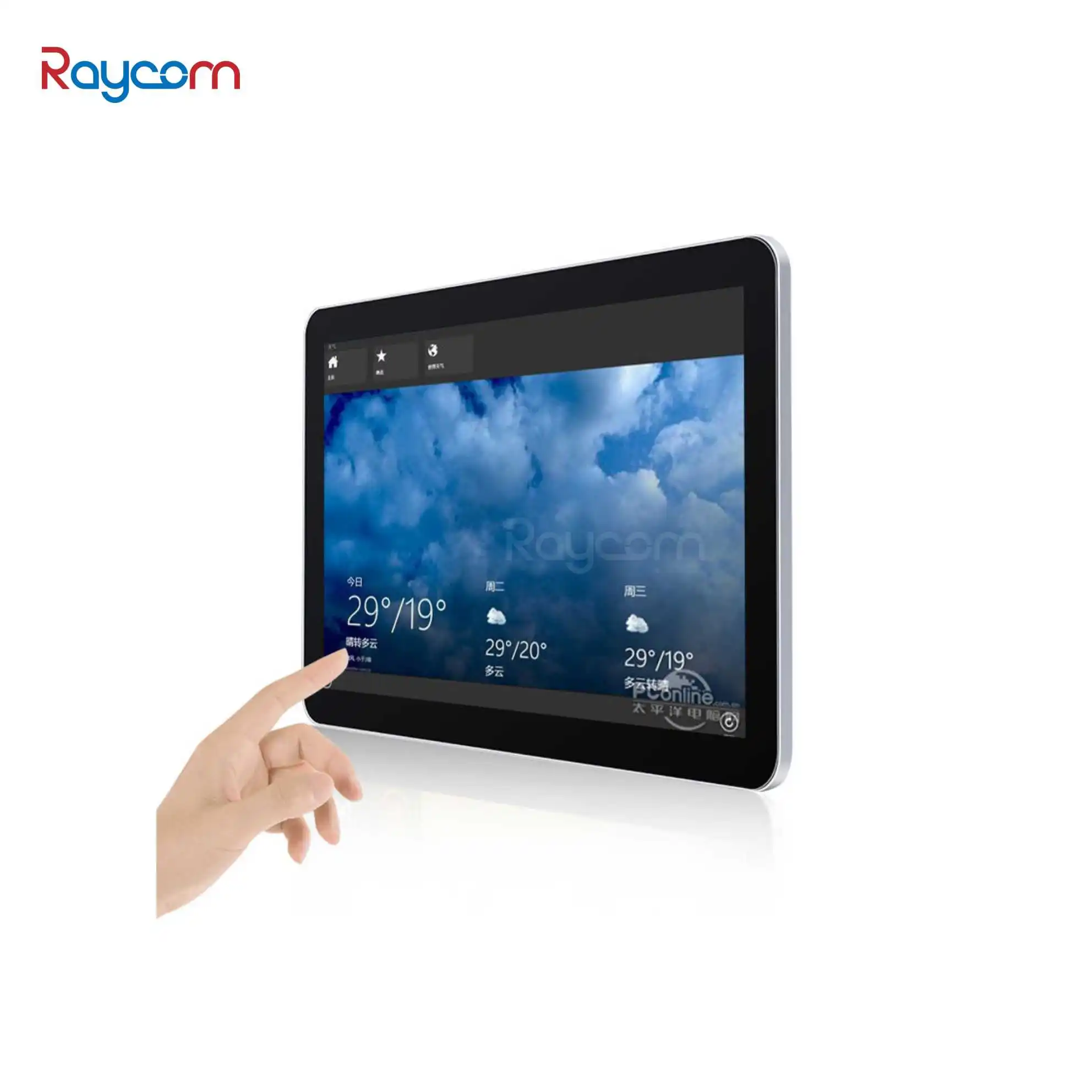 10.1 12 12.1 13 14 15 15.6 17 19 21.5 23.8 27 32 43 55 inch LCD Touch Screen Open Frame Embedded Wall Mount Monitor