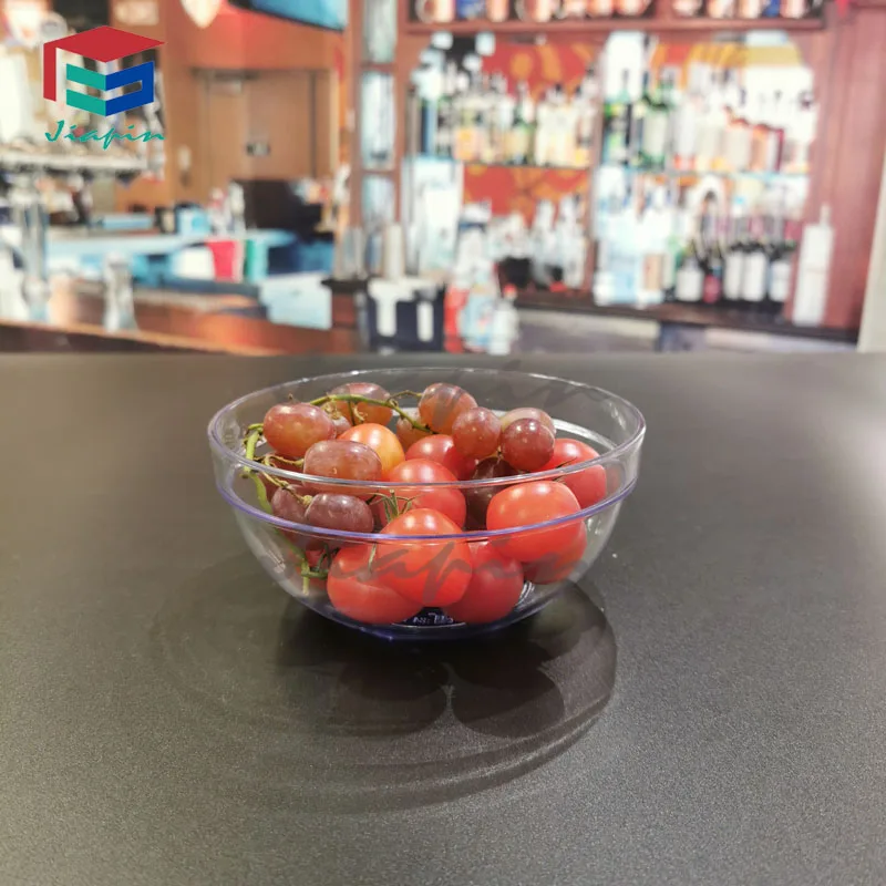 700ML Transparent AS(SAN) Salad Bowl Dessert with Low Price