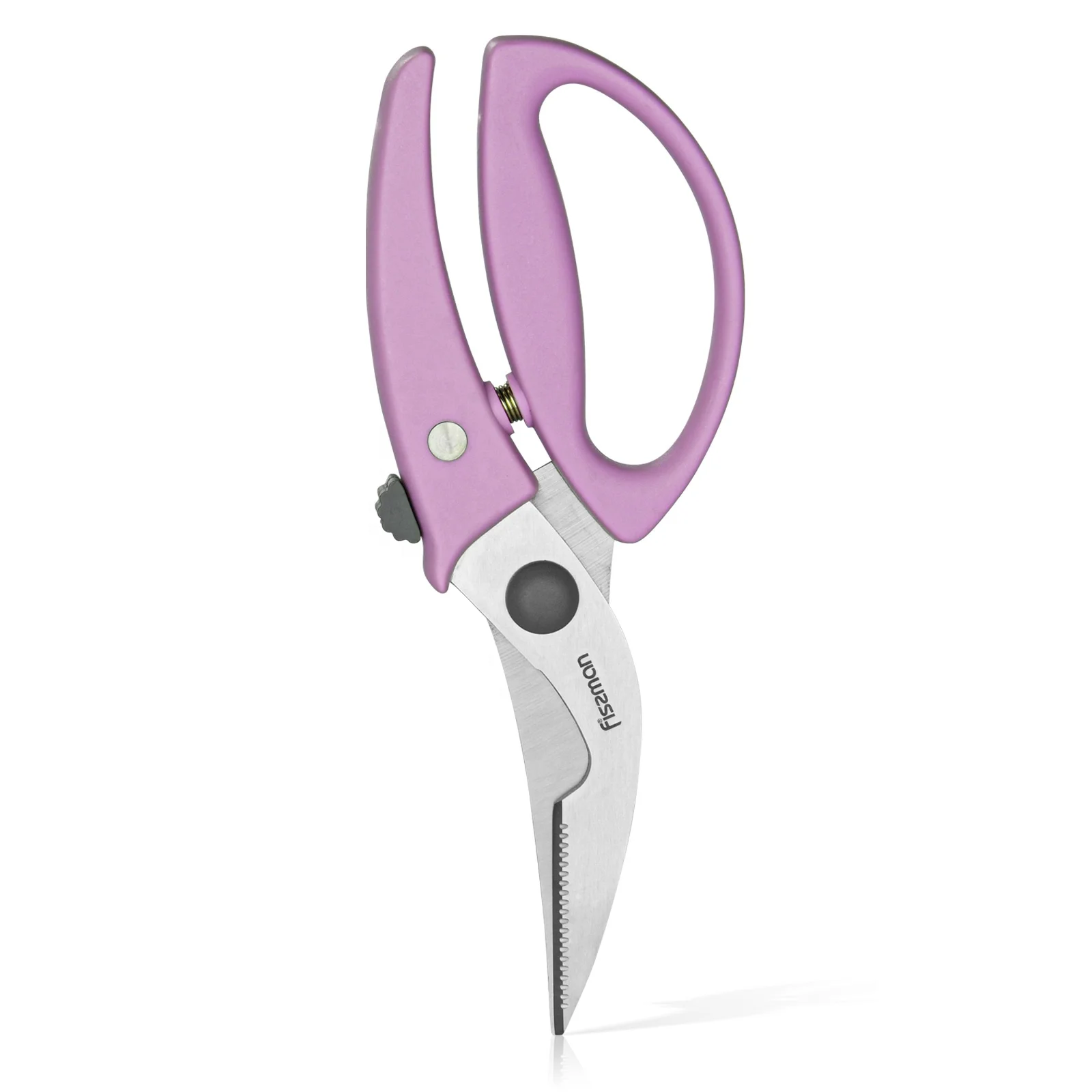 Fissman multi purpose super sharp kitchen stainless steel poultry scissors for cutting chicken bone