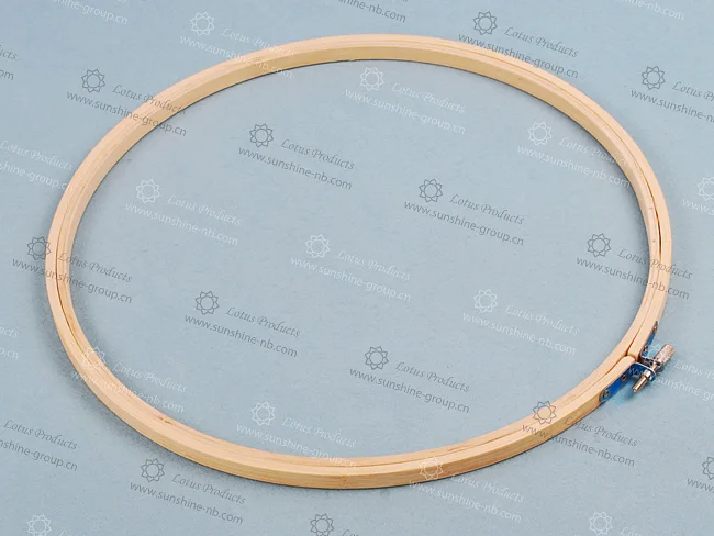 Bamboo Embroidery Hoop Frame Round Circle Cross Stitch Hoop DIY Art Craft Handy Sewing