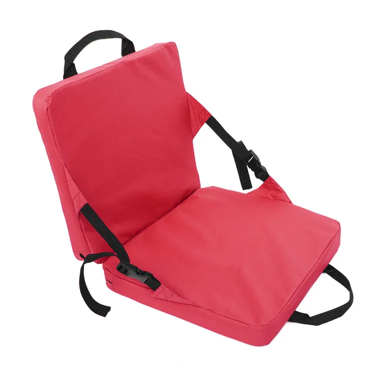 Easy Carrying Thick Padded Foldable Stadium Seat Cushion for Camping and Outdoor Activities