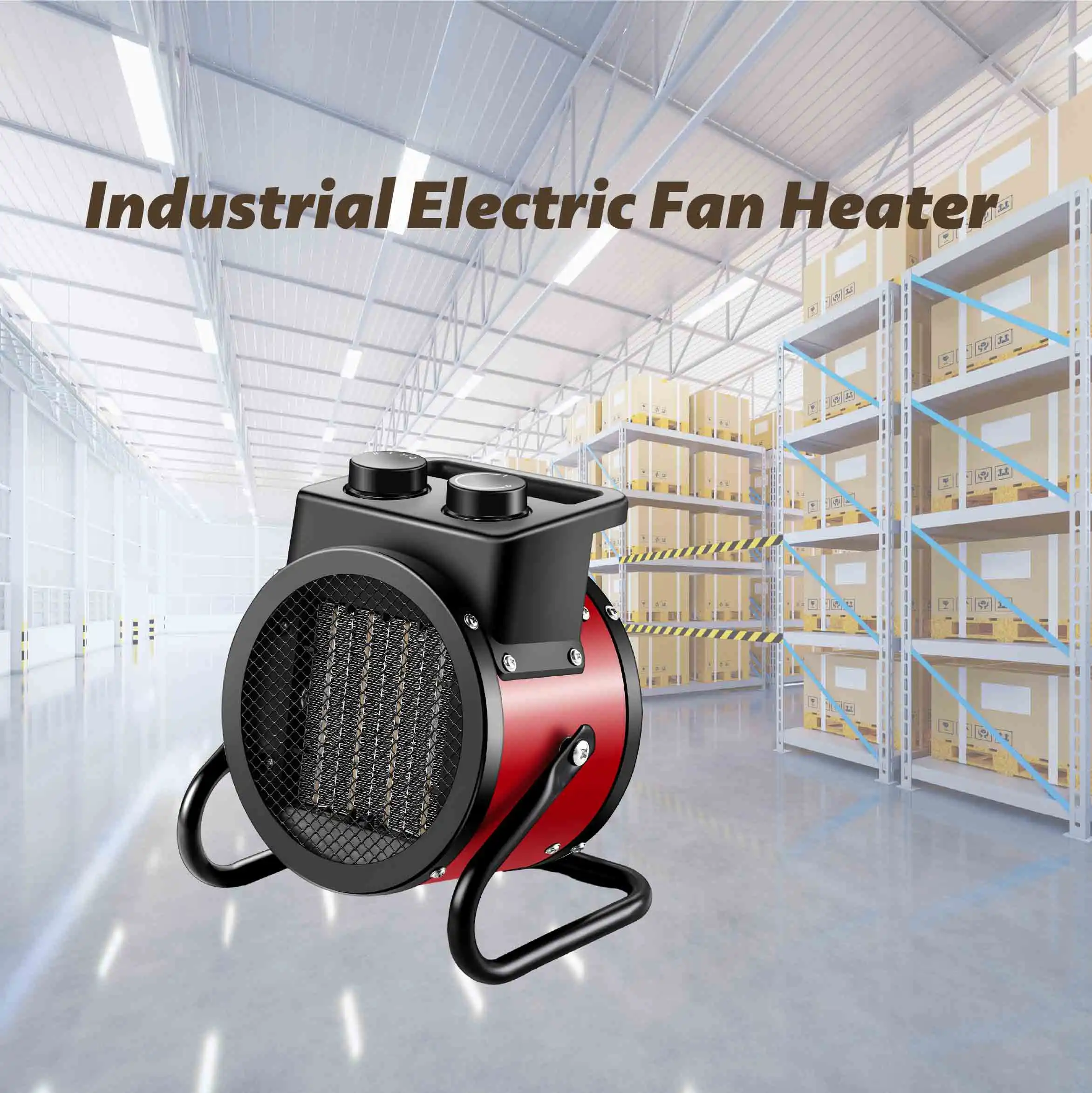 2000W Wholesale Industrial Electrical Heaters PTC Heating Element Industrial Fan Heater