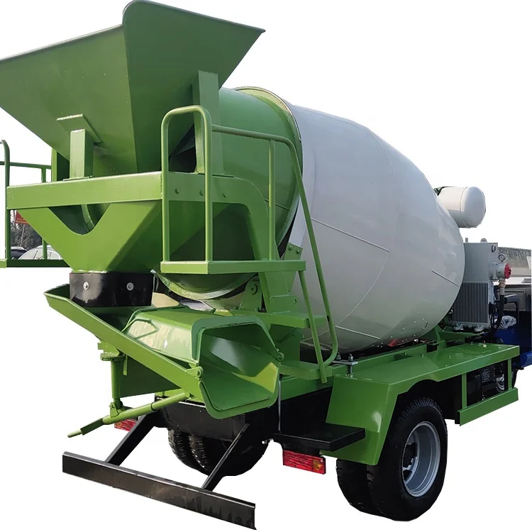 Self loading mixer truck concrete pump machine Concrete mixer 2m3 concrete mixer tank