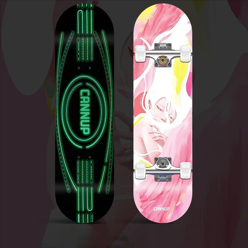 SD-RC Wholesale Custom skateboard 7 layers Deep concave wood skate board blank skateboard deck