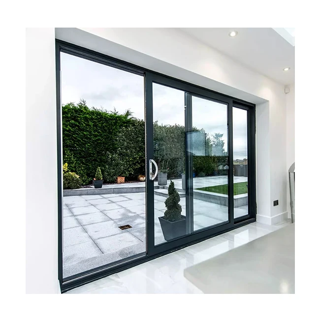 Turkey Wholesale  Electrocoating 6063 T5 aluminum alloy sliding door for Sunlight Room