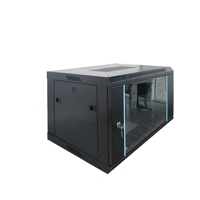 6u bulk wall mount network cabinet and shell network server cabinet rack