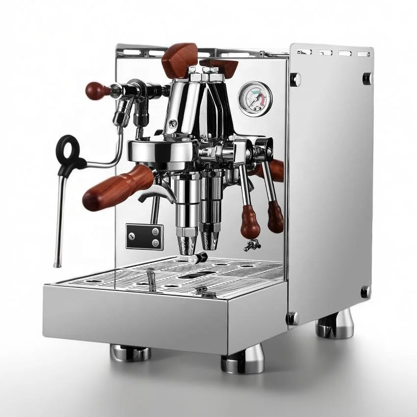 Convenient Pre-soaking Pid Temperature Control System Industry Cafe Office Espresso Coffee Machine