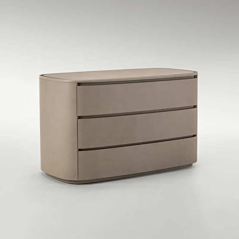 Light Luxury Style Simple Five Bucket Cabinet Bed Stand Bedroom Custom Combination Furniture